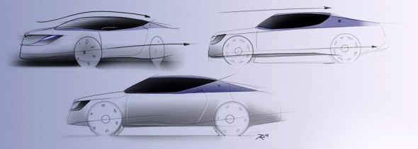 Some digital sketches of Lancia project for in portfolio (Work in progress)